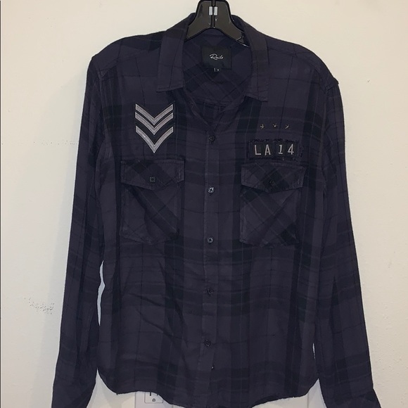 Black and Blue Flannel - Picture 1 of 4